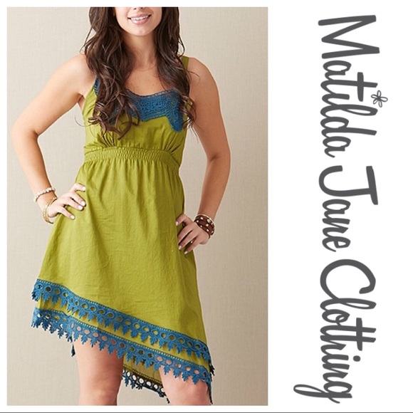 Matilda Jane Dresses & Skirts - Matilda Jane Summer Breeze Asymmetrical Dress